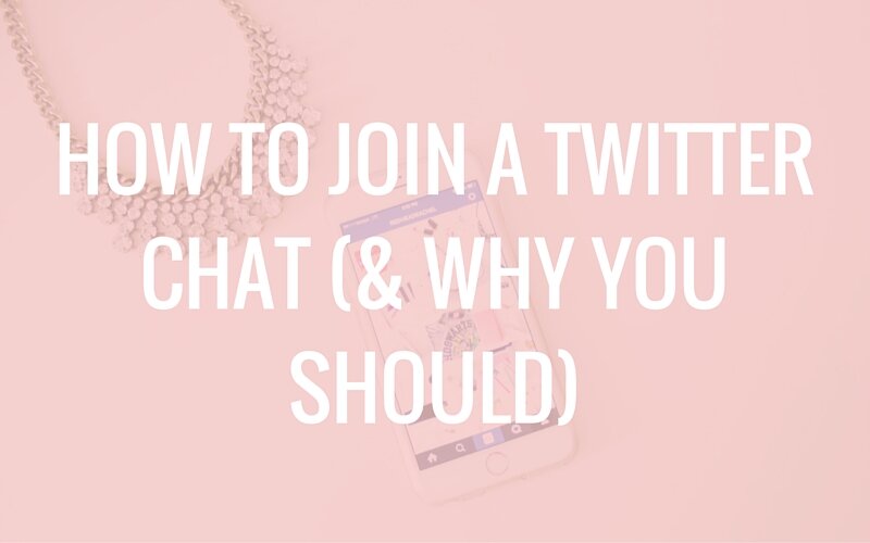 How to Join a Twitter Chat (& Why You Should)